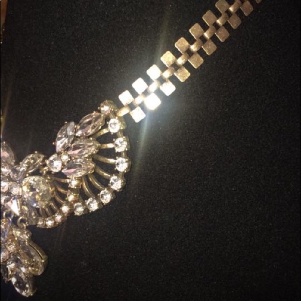 J.Crew Rhinestone Necklace - Picture 3 of 4